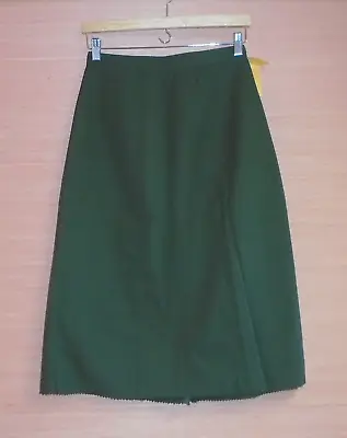 US Marine Corps USMC Women's Green Alpha Dress Uniform Skirt Size 10R Unhemmed • $21.99