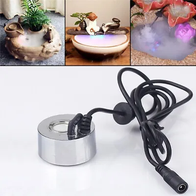 24V Ultrasonic Mist Maker Fogger For Water Pond Air Humidifier Fountain Atomizer • £7.50