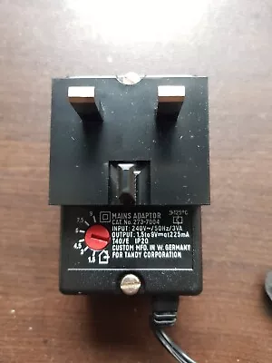 £4 • Buy Universal Mains DC Power Adaptor Supply Plug Charger 1.5v 3v 4.5v 6v 7.5 9v UK