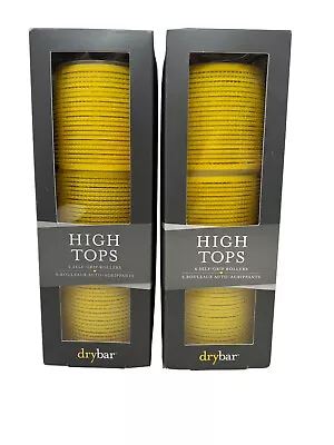 (lot Of 2) Drybar High Tops Self-Grip Rollers Yellow 3 Medium & 3 Large Count • $17.60