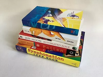 £24.99 • Buy Jeff Noon Collection X5 Books (Exc. Condition: Vurt, Pollen, Nymphomation Etc)