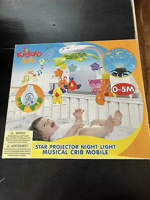 Kiddo Lab Star Projector Night Light Music Crib Mobile • $34