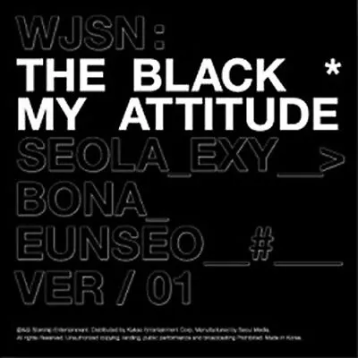 WJSN THE BLACK MY ATTITUDE Single Album VER.1 CD+Photo Book+Card K-POP SEALED • $37.42