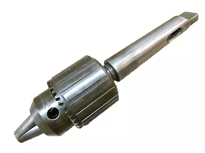 JACOBS  #34 Drill Chuck 0-1/2  With #2 Morse Shank Also #2 To #3 Sleeve *No Key* • £47.49