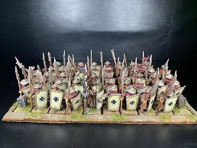 Warhammer Bretonnians Men At Arms X46/50 Fantasy Bretonnia Horde Well Painted • £99.99