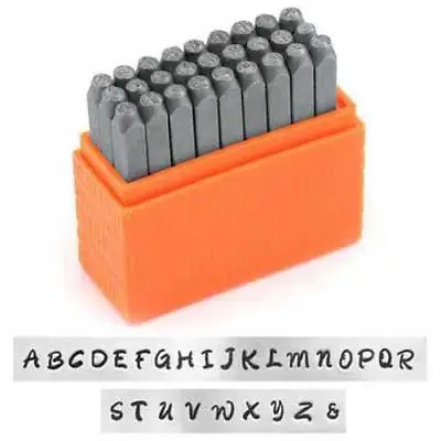 ImpressArt Metal Stamping CHOOSE BASIC Alphabet Letter Number Punches Stamps • £12.99