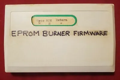  ORIGINAL  Vintage COMMODORE EPROM BURNER FIRMWARE (SET OF 4) • $50