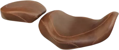 Mustang Wide Tripper Solo Seat Brown Smooth 76702 • $369