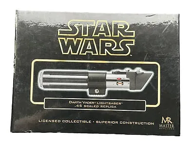 Star Wars Master Replicas Darth Vader ESB .45 Scale Replica Lightsaber SW-333 • $70
