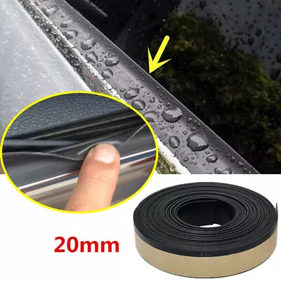 Rubber Window Sealing Strip Trim Car Door Glass Weatherstrip Moulding Universal • $6.65