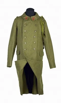 New 23rd Colonial Infantry Regiment Capote 1915th Green Wool Long Coat Fast Ship • $255.99