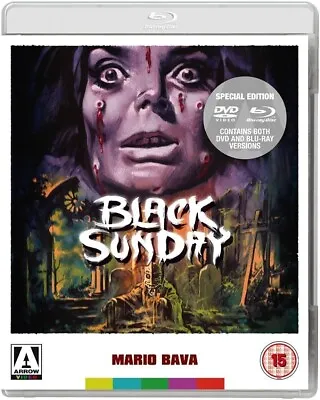 BLACK SUNDAY Arrow Special Edition Blu-ray+2DVD Mario Bava Barbara Steele OOP  • £62.39