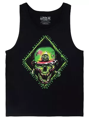 Metal Mulisha Men's Ravage Tank Top Live Fast Die Last Motocross Skull Logo Tee • $26.10