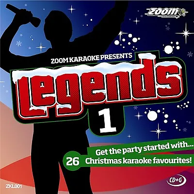 £4.85 • Buy Zoom Karaoke Legends 1 (ZKL001) CD+G Disc - 26 Christmas