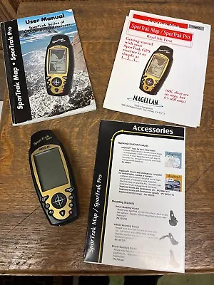 Magellan SporTrak Map GPS Handheld Unit Sport Trak Map With User Manual Track • $29.99