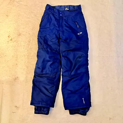 Champion Unisex Venture Dry Ski Snowboard Pants Solid Navy Blue Size M 8-10 • $15