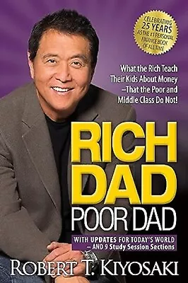 Rich Dad Poor Dad By Robert Kiyosaki | MM Paperback Book | NEW | FREE SHIPPING • $15.45