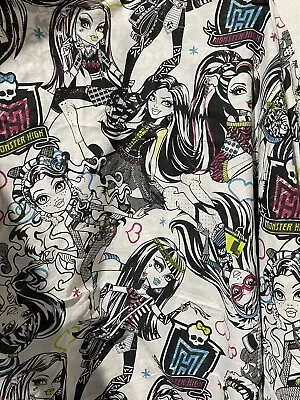 Monster High Twin Size Flat Sheet • $15