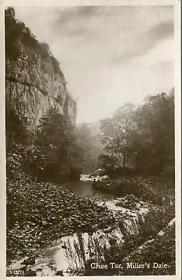 Chee Tor Miller's Dale Derbyshire Posted 1923Kingsway SeriesRPPC         S23 • £2