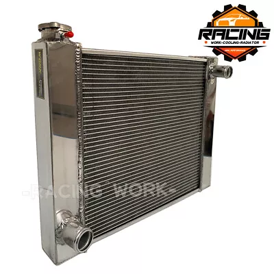 2Row 22  X 19  Universal Aluminum Cooling Radiator For Ford/Mopar Single Pass • $85.99