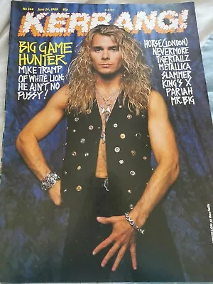 £2 • Buy Kerrang Magazine June 24th 1989
