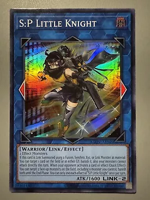 Yugioh S:p Little Knight (link) Asia English Edition Agov-ae046 Super Rare • $40