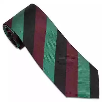 Queens Lancashire Regiment Deluxe Striped Uk Made Veterans Tie • £14.99