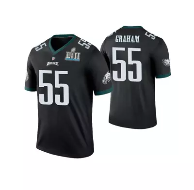 $29.50 • Buy Brandon Graham #55 Philadelphia Eagles Super Bowl 3D Print Football V-neck Shirt