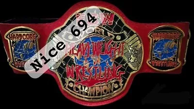 ECW Hard Core Heavyweight Wrestling Championship Belt 2mm Brass • $116.80