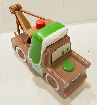 Cars Mater “Mater Saves Christmas” Disney Pixar Wooden Tow Mater • $22.80