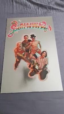 Red Hot Chili Peppers Foil Hard Poster VIP Gift London Tottenham Stadium • £59