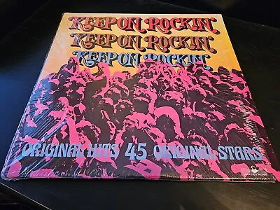 Vintage Keep On Rockin' 4 Vinyl LPS Set 1986 MINT  • $6.99