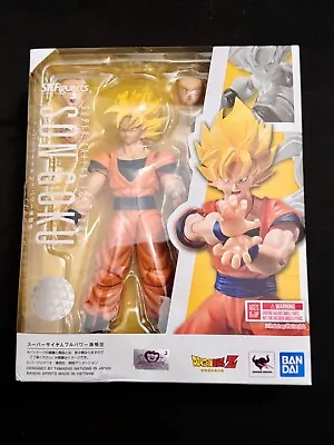 Dragon Ball Z SH Figuarts Super Saiyan Son Goku Full Power New • $41