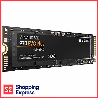 Samsung 970 EVO+ 500GB SSD M.2 NVMe PCIe Internal Solid State Drive • $145