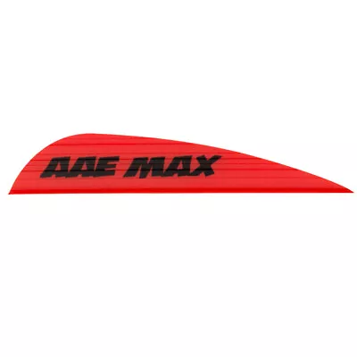 AAE Max Stealth Vane - 100 Pack-Red-2.6  • $23.99