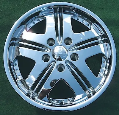 New Vogue SHORELINE Chrome WHEEL Rim Cadillac MHT 16 Inch 5x115 5x4.5 Dub • $189