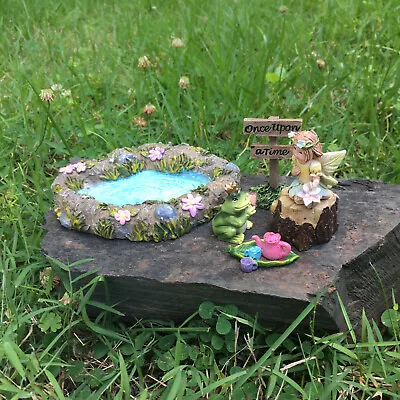 Frog Prince Fairy Garden Kit Summer Fairy Garden Kit • $49.99