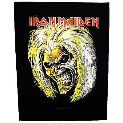 Iron Maiden Skeleton Eddie Back Patch Rock XL DTG Printed Sew On • $42.85
