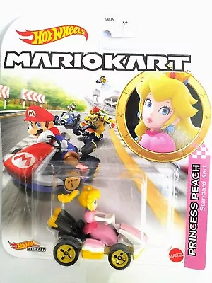 MARIOKART PRINCESS PEACH Standard Kart 2020 HOT WHEELS Die-Cast • $12.98