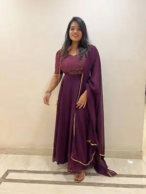 £33.59 • Buy Party Wear Pakistani New Indian Designer Wedding Salwar Kameez Dress Bollywood