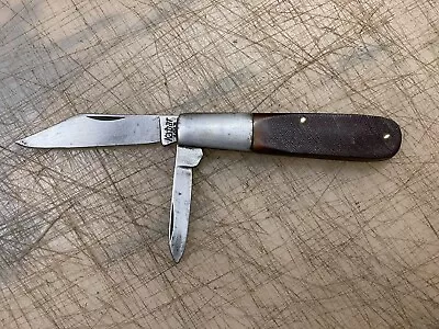 Vintage KABAR 1013 Two Blade BARLOW JACK FOLDING POCKET KNIFE • $22.95