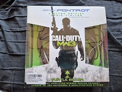 Call Of Duty Modern Warfare 3 Turtle Beach Ear Force Foxtrot Headphones DAMAGED • £14.99