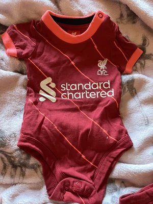 £0.99 • Buy Liverpool Baby Vest Bodysuit Red Kit Newborn LFC Romper Baby Kit