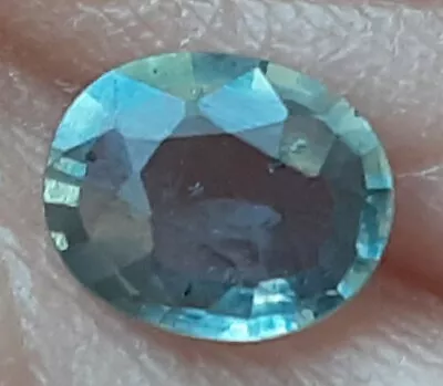 Brilliant Natural 0.60ct Blue Green Oval Cut Montana Mined Sapphire U.S. Seller  • $18