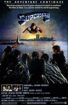 Superman Movie Poster (b)  : 11 X 17 Inches - Christopher Reeve Superman II • $13.96