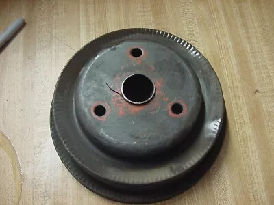 69 70 71 72 Chevy Nova Camaro Chevelle Impala Tripple Groove Crank Shaft Pulley • $49.99