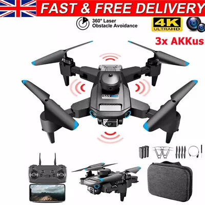 S69 Mini Drone 4K HD Dual Camera Foldable Drone Quadcopter For Adults And Kids • £1.47