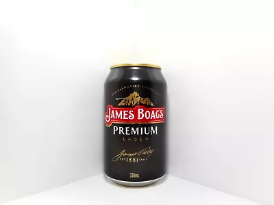 JAMES BOAGS PREMIUM LAGER 330ml EMPTY BEER CAN (45) • $1.99