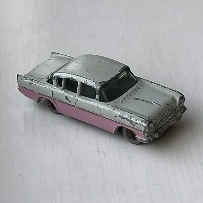 Moko Lesney Matchbox No.22 1958 Vauxhall PA Cresta (RARER GREY OVER LILAC) • £19.99