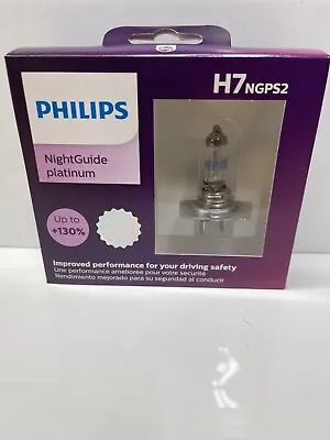 2x-Philips Night Guide Platinum H7 55W  Lamp Bulbs • $29.95